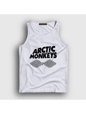 Presmono Unisex Beyaz Cover Arctic Monkeys Atlet
