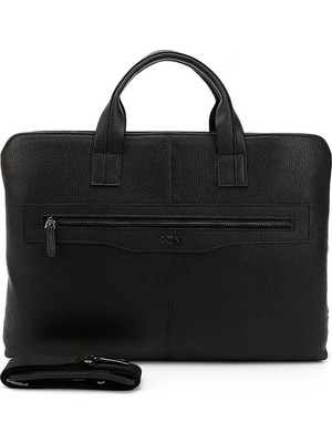 1001 Unisex Hakiki Deri Notebook ve Evrak Çantası DDUW801B2625