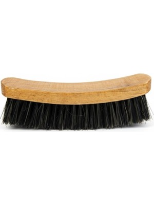 1001 Ahşap Saplı Ayakkabı Fırçası – Doğal Kıllı, Ergonomik Tasarım, 20 cm