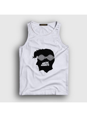 Presmono Unisex Beyaz Head Arctic Monkeys Atlet