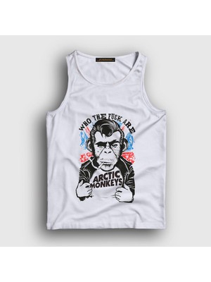 Presmono Unisex Beyaz Wtf Arctic Monkeys Atlet