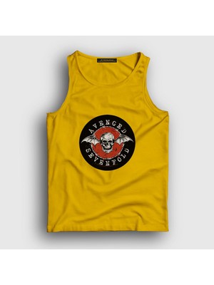 Presmono Unisex Sarı Red Avenged Sevenfold Atlet
