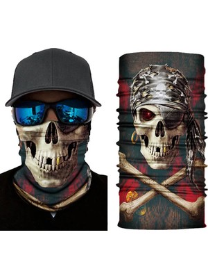 Get Store Motorcu Boyunluk Baf Buff Bandana 25X48 cm Model 2