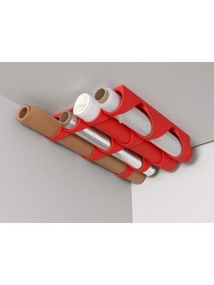 Sepetzone Dolap Altı Rulo Organizer 2 Bölmeli