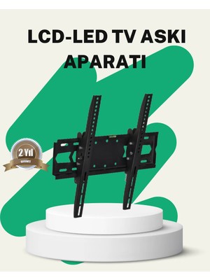 Get Store 32 Inç Tv Duvar Askı Braketi Stabil Güvenli Montaj Çelik Gövde
