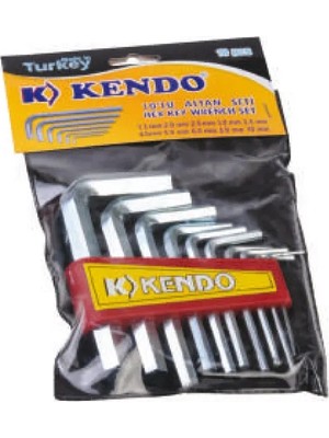 Get Store Kendo Poşetli 6 Köşe Alyan Seti 10 Parça