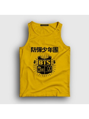 Presmono Unisex Sarı Vest Bts Atlet