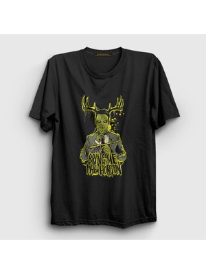 Presmono Unisex Siyah Suit Bring Me The Horizon T-Shirt