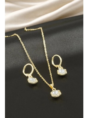 Hace Bazaar Yıldız Taşlı Set Kolye