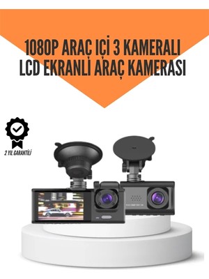Bezos Ta-01 LCD Ekranlı Gece Görüşlü Araç Kamerası