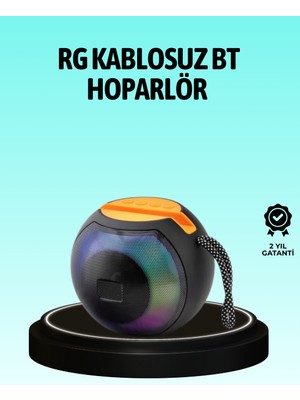 8 Saat Çalma Süreli Taşınabilir Bluetooth Hoparlör - Lisinya