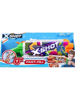 X-Shot Su Tabancası - Hızlı Doldurma Fonksiyonlu - 11855 (Lisinya)