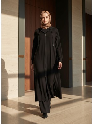 Hüma Sultan Diana Soft Touch Kapüşonlu 115 cm Giy-Çık Kap