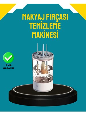 Sonik Teknoloji ile Derinlemesine Makyaj Fırçası Temizleyici - Lisinya