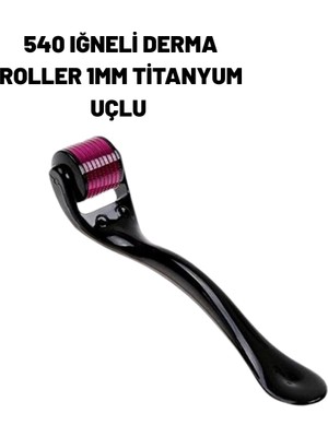 Ev Tipi Mikro Iğneli Cilt Bakım Aleti – 1 mm Titanyum Roller - Lisinya