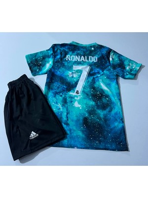 Candy Cup R.e.a.l'm.a.d.r.i.d' Cristiano Ronaldo Galaxy Çocuk Forması 2li Set