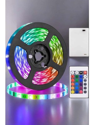Smart Şerit LED Tv Arkası Renkli Kumandalı 10 Metre
