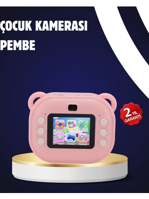 Termal Baskılı Şipşak Kamera – 1080P Hd, 24MP, Çift Lensli ve Müzik Oynatıcılı