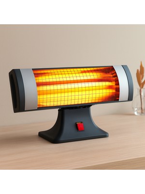 1800W Elektrikli Isıtıcı Soba (Masa Altı) 14-21 M²