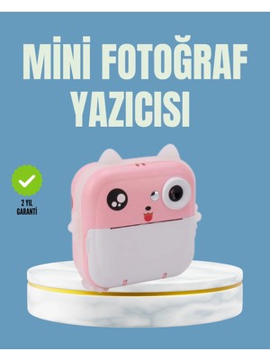 Anında Baskı ve Yüksek Çözünürlüklü Çift Lensli Fotoğraf Makinesi