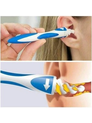 Smart Swab 16 Başlıklı Pratik Kulak Temizleme Aleti Aparatı Seti ( Lisinya )
