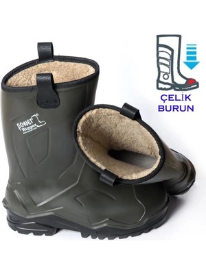 Meks Pollyboot Power Rigger Çizme Çelik Blu 40 Numara