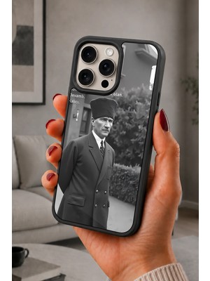 BG AKSESUAR iPhone 15 Pro Uyumlu Payidar Desenli Kamera Korumalı Darbelere Dayanıklı Kılıf