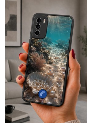 BG AKSESUAR Reeder S19 Max Pro S Uyumlu Inci Desenli Kamera Korumalı Darbelere Dayanıklı Kılıf