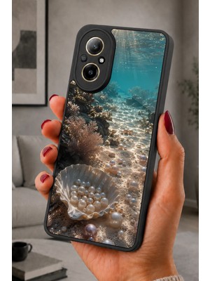 BG AKSESUAR Realme 12 Lite Uyumlu Inci Desenli Kamera Korumalı Darbelere Dayanıklı Kılıf