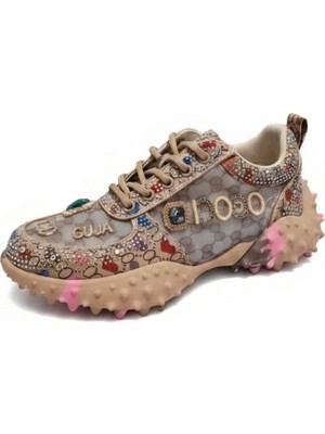 Guja 25Y338-6 Bej Kadın Sneaker