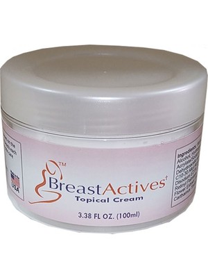 Breast Actives Topical Cream + Breast Actıves Dietary Supplement