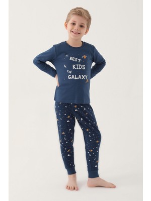 RolyPoly Roly Poly 3177 Best Kids The Galaxy Erkek Çocuk Uzun Kol Pijama Takım