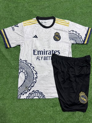 Gladsome Real Madrid Vinicius Jr. 7 Futbol Forması Beyaz