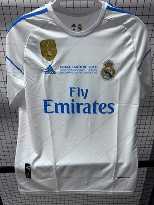 Gladsome Real Madrid Sergio Ramos 4 Futbol Forması Beyaz