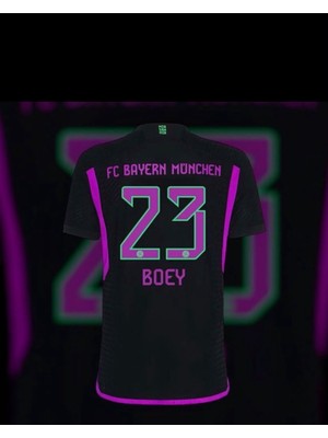 Gladsome Bayern Munich Boey 23 Futbol Forması Siyah