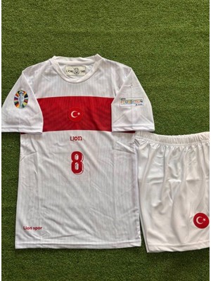 Gladsome Türkiye Arda Güler 8 Futbol Forması Beyaz