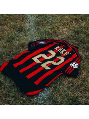 Gladsome Ac Milan Kaka 22 Futbol Forması Siyah