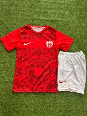 Gladsome Türkiye Özel Tasarım Çocuk Futbol Forması Red