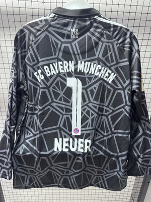 Gladsome Bayern Munich Neuer Kaleci Forması Gri