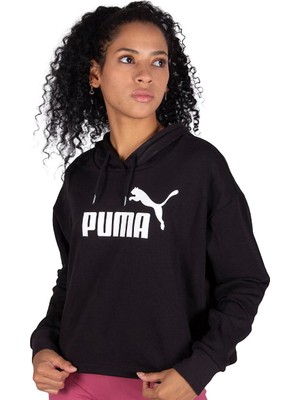Puma Essential Kadın Siyah Günlük Stil Sweatshirt 58687001
