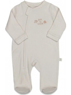 Bistyle Tulum Fermuarli Modal The Ocean 15133 Bej