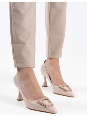 Zerenyus Menton Premium Stiletto Bej Rugan 7 cm