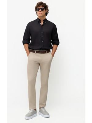 Karaca Taş Rengi Pamuklu Modern Fit Casual Pantolon