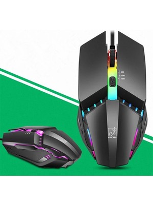 Ankaverse Ally K3  Işıklı Kablolu Oyuncu- Gaming MOUSE-(5775)