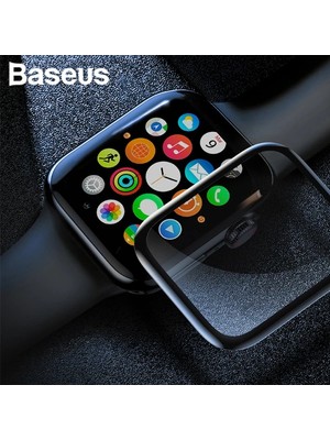 Ankaverse Baseus Apple Watch 42MM 3D Kavisli Tempered Kırılmaz Cam KORUYUCU-(5775)