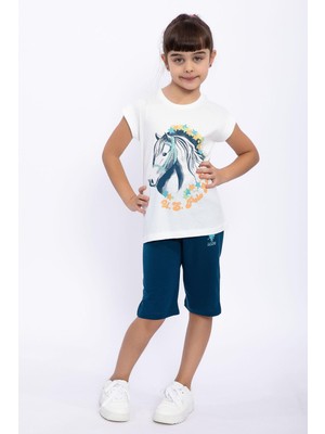 U.S. Polo Assn. U.S. Polo Assn 1049 Stars Kız Çocuk Kapri Takım