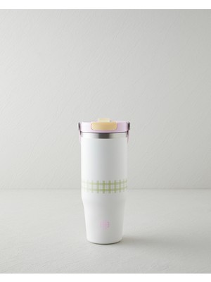 English Home Good Mood Taffy Çelik Termos 960 ml Pembe