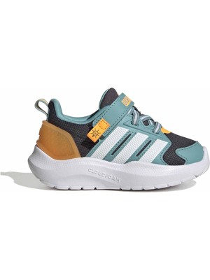 AKJ9717 Adidas Lıghtorama Rnr El I Bebek Spor Ayakkabı Turkuaz