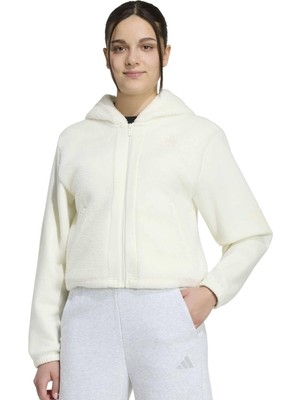 AKQ6161 Adidas Jg Fı 3s Fz Hd &amp;ccedil;ocuk Mont Beyaz