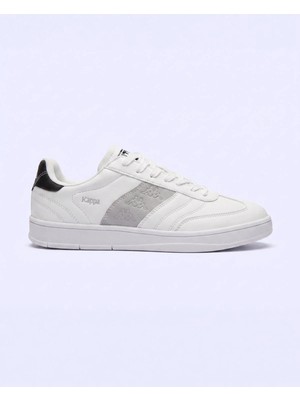 Kappa KP-1077 Erkek Beyaz-Siyah Sneaker